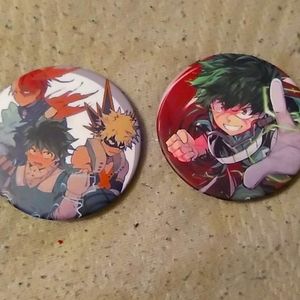 Two my hero academia pins